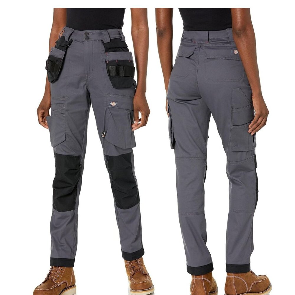 Dickies Women's Performance Workwear Pants Sz: 4 (27 Reg) Thunder Gray